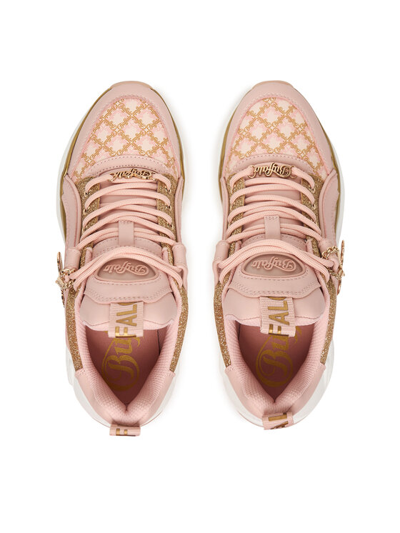 Buffalo Buffalo Sneakers Binary Glam 1636582 Rosa