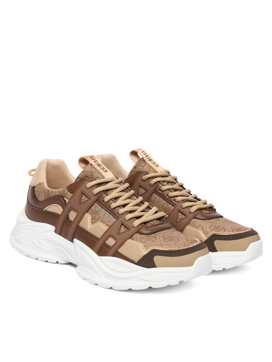 Guess Guess Sneakersy FMPBEU FAL12 Brązowy
