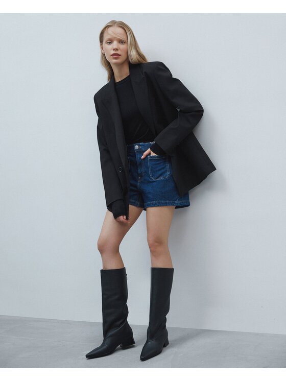 Estro Estro Čižmy ER00113579 Čierna