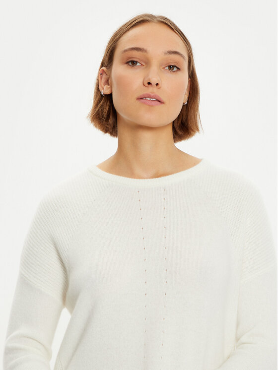 Liu Jo Liu Jo Vestito di maglia WF4533 MS009 Écru Regular Fit