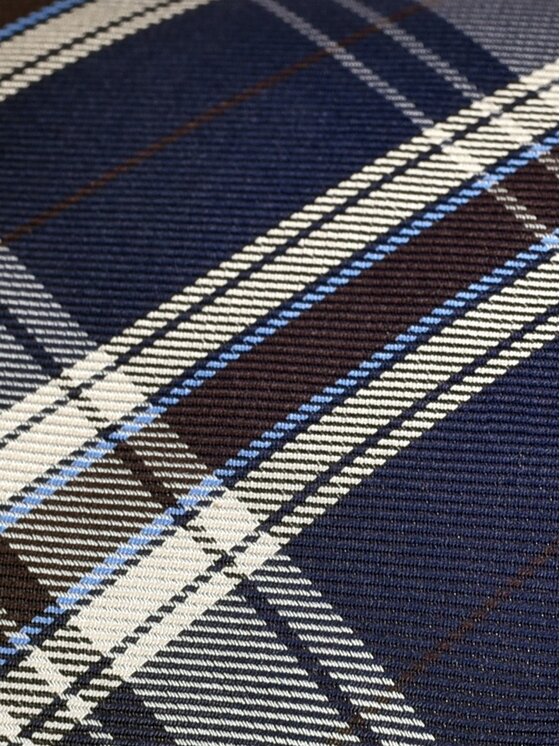 ELSNER ELSNER Γραβάτα JEDWAB ŻAKARD A1065 Σκούρο μπλε