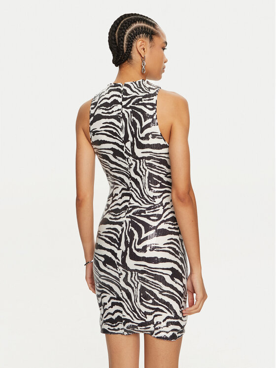 ROTATE ROTATE Rochie cocktail 1125812959 Negru Slim Fit