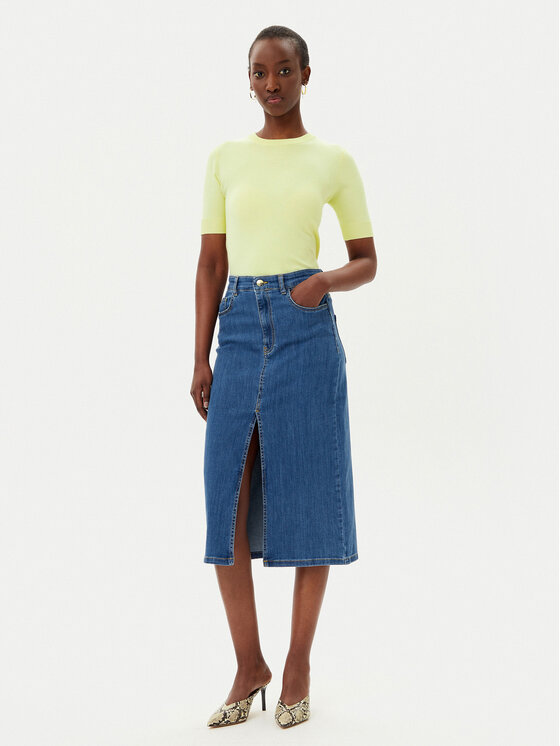 Marella Marella Megztinis Irene 2515361261 Žalia Slim Fit