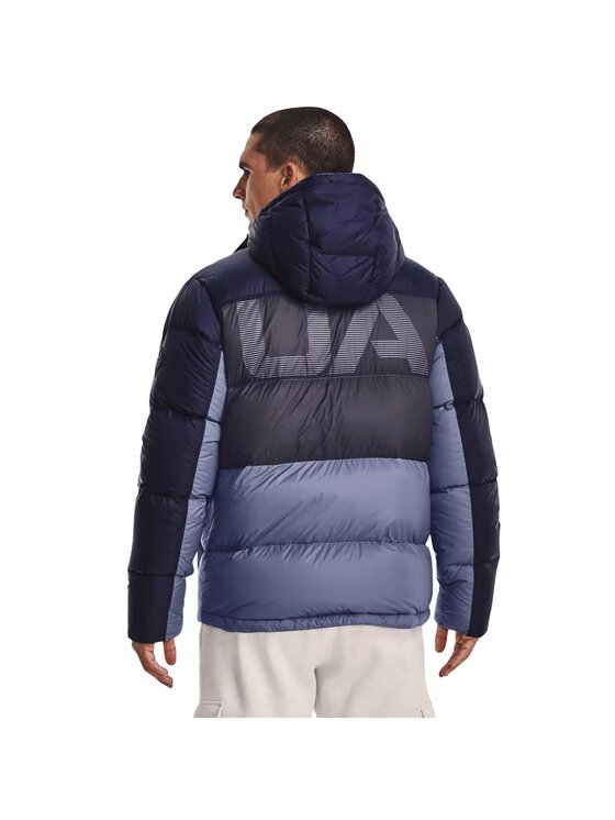 Under Armour Under Armour Kurtka zimowa UA CGI Down Blocked Jkt Niebieski Loose Fit