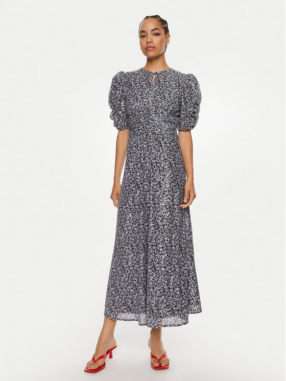 ROTATE ROTATE Coctailkleid Noona 1127382980 Blau Regular Fit