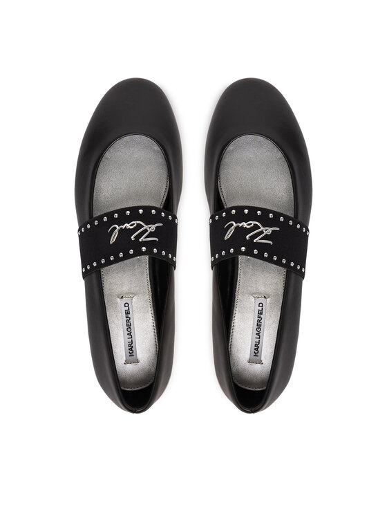 KARL LAGERFELD KARL LAGERFELD Balerina Karo KL40126A Fekete