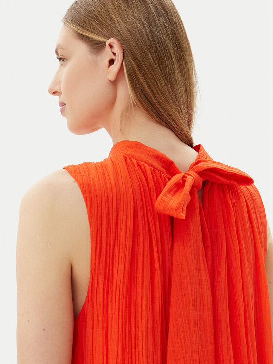 YAS YAS Vestito estivo Twigsy 26037703 Rosso Relaxed Fit