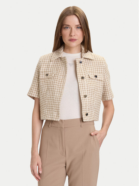 Morgan Morgan Bluse 252-VENU.F Beige Regular Fit