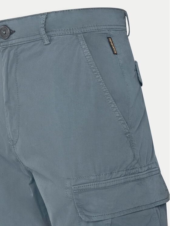Napapijri Napapijri Kalhoty z materiálu NP0A4IDQG1Y1 Šedá Regular Fit