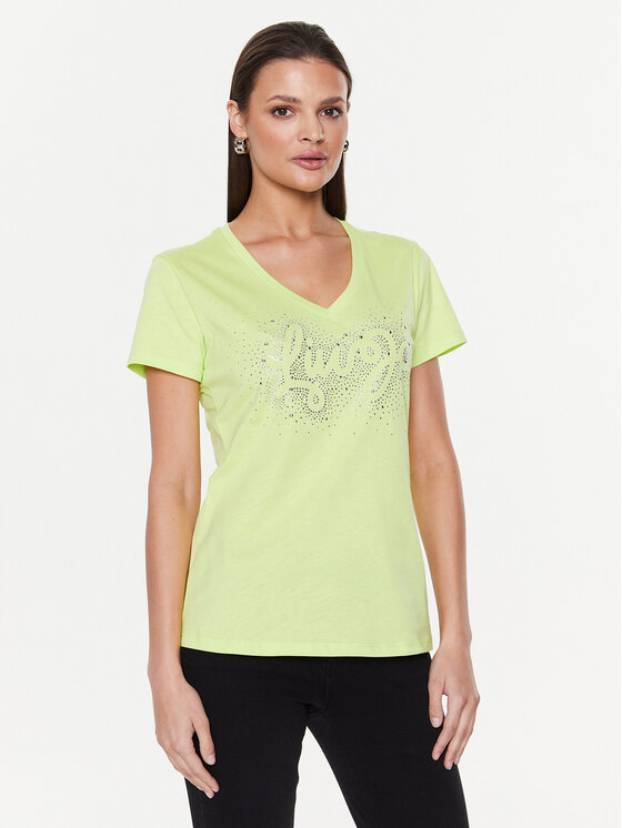 T-shirt WA3278 JS923 Verde Regular Fit