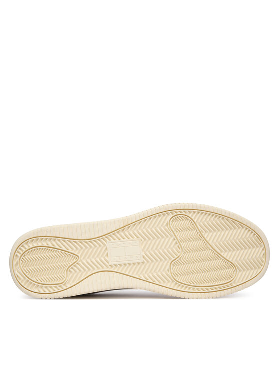 Tommy Jeans Tommy Jeans Sneakersy Tjm Retro Basket EM0EM01681 Biela