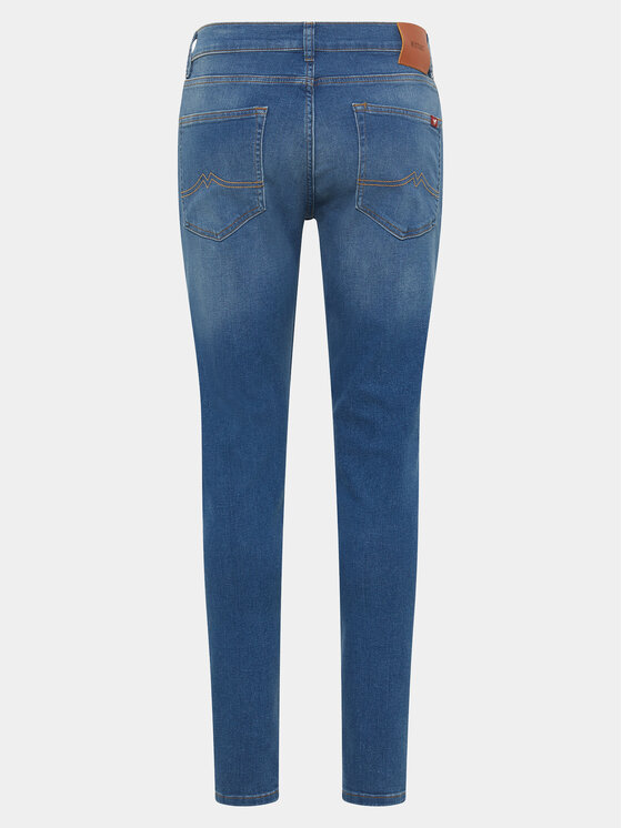 Mustang Mustang Jeans hlače Atlanta 1014854 Mornarsko modra Super Skinny Fit