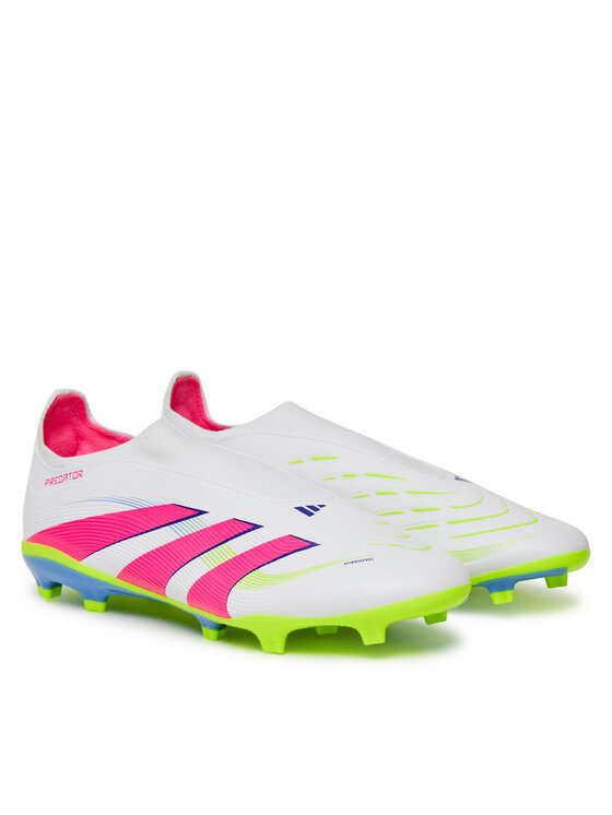 adidas adidas Čevlji za nagomet Predator League Laceless Firm/Multi-Ground ID3861 Bela
