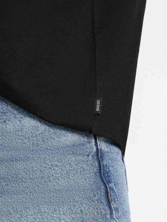 Guess Jeans Guess Jeans T-Shirt 167183 Czarny Classic Fit