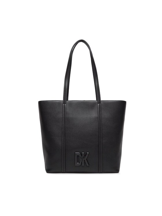DKNY Ročna torba Seventh Avenue Md Ew R33AKY28 Črna
