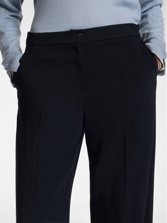 Elena Mirò Elena Mirò Spodnie materiałowe P053P000580N054 Niebieski Flare Fit