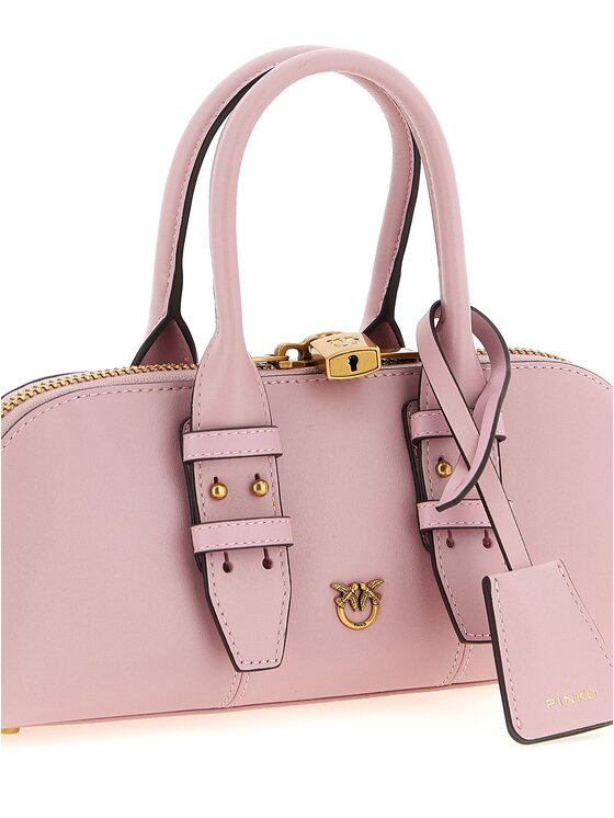 PINKO PINKO Torebka Multicolor Cowhide Hand Różowy