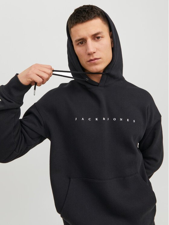 Jack & Jones Jack & Jones Pulóver 12233972 Fekete Relaxed Fit