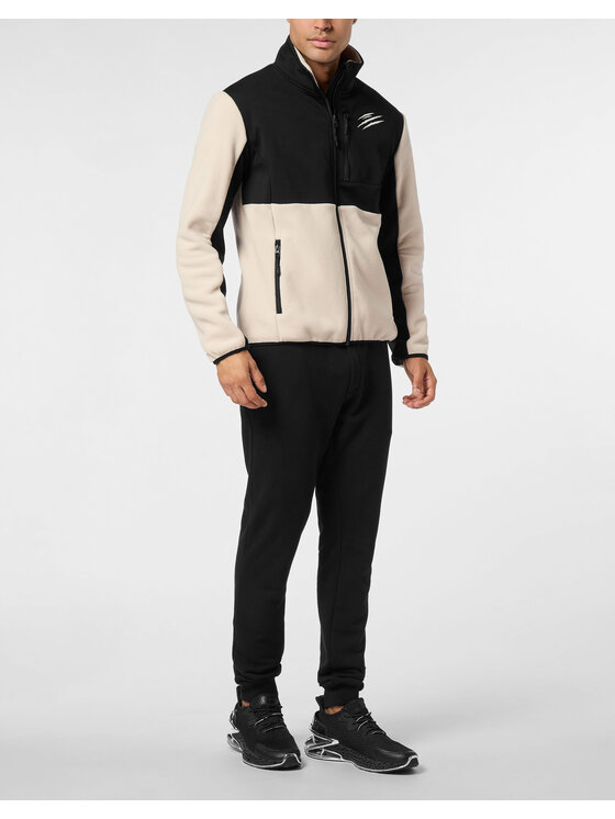 Plein Sport Plein Sport Kurtka do biegania 24031 Beżowy Jegging Fit
