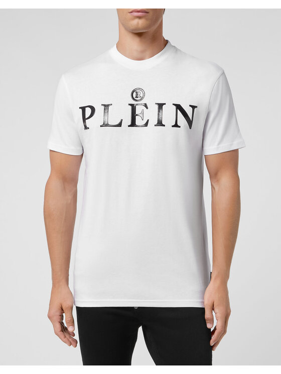 PHILIPP PLEIN PHILIPP PLEIN T-shirt 5541 Bianco Regular Fit
