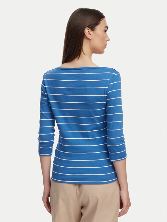 Tommy Hilfiger Tommy Hilfiger Blúz New Cody WW0WW40589 Kék Slim Fit