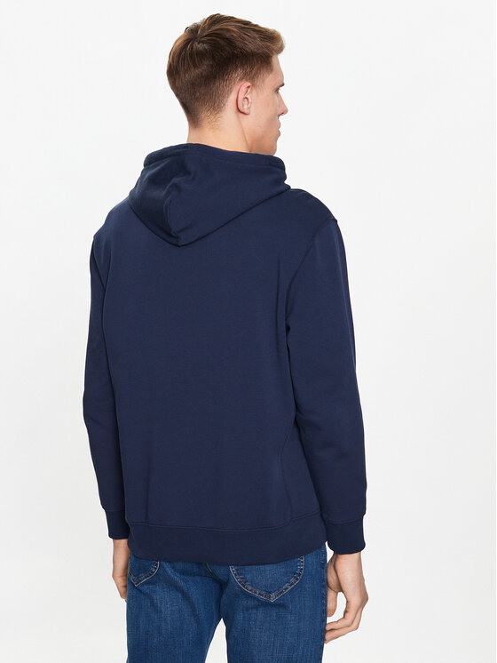 Lee Lee Pulóver Plain L80YFW35 112333648 Sötétkék Regular Fit