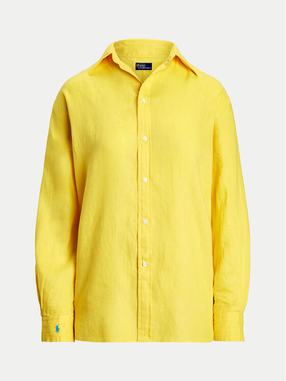 Polo Ralph Lauren Polo Ralph Lauren Cămașă 211970730 Galben Classic Fit