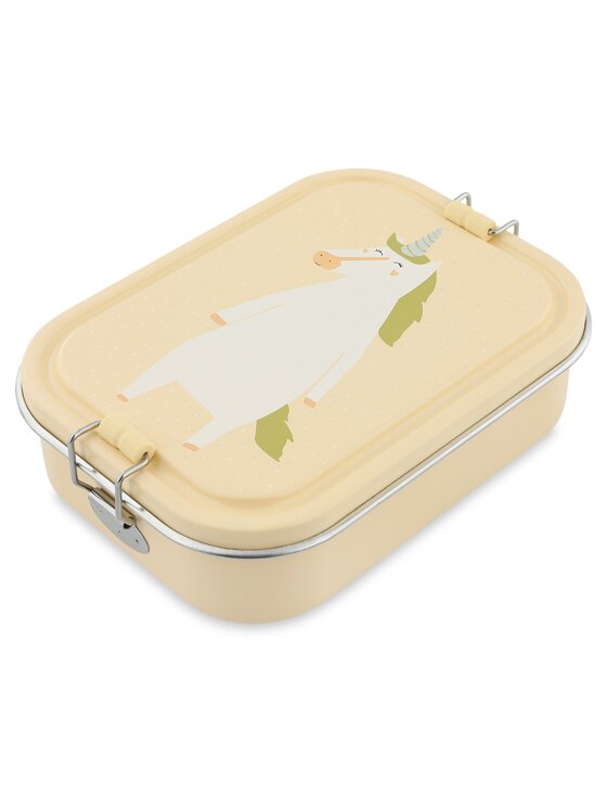 Trixie Baby Trixie Baby Lunchbox Duży stalowy lunch box - Jednorożec Beżowy