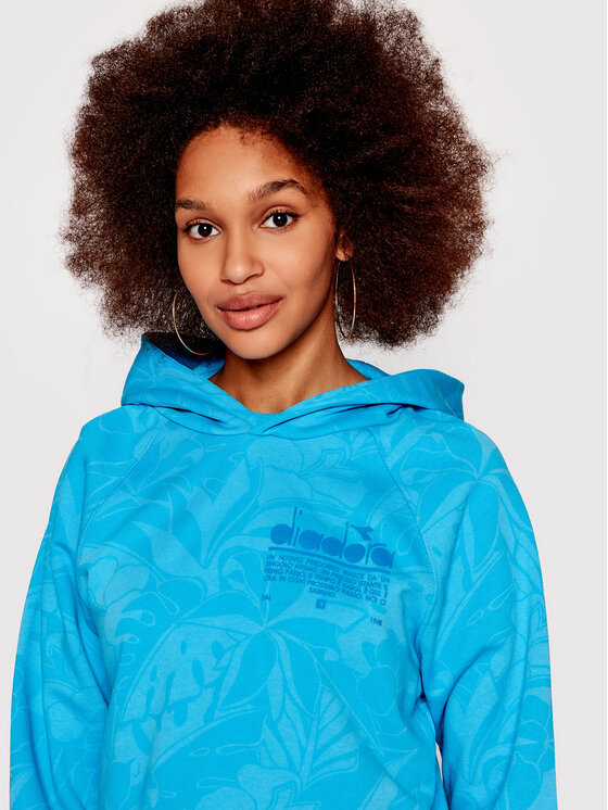 Diadora Diadora Sweatshirt Manifesto 502.178413 Blau Regular Fit