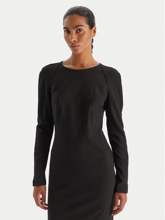 PINKO PINKO Koktélruha 105670 A2QV Z99 Fekete Regular Fit