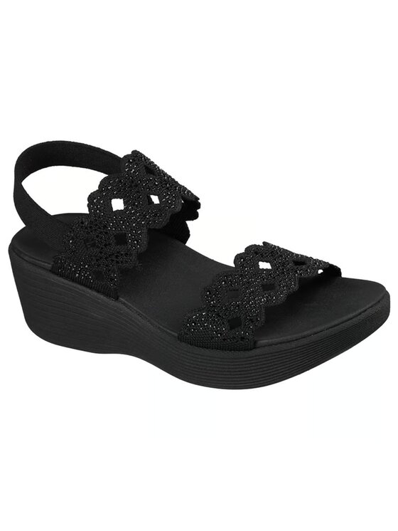 Skechers Skechers Sandały 119420-BBK Czarny