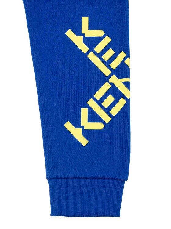 Kenzo Kids Pantaloni da tuta K24276 Blu Regular Fit Modivo
