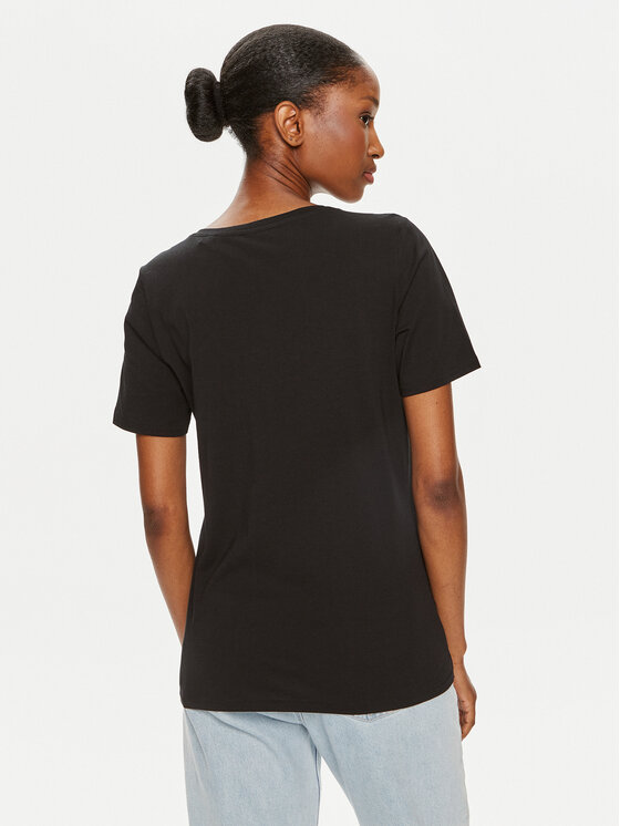 Marc O'Polo Marc O'Polo T-krekls B01 2072 51331 Melns Regular Fit