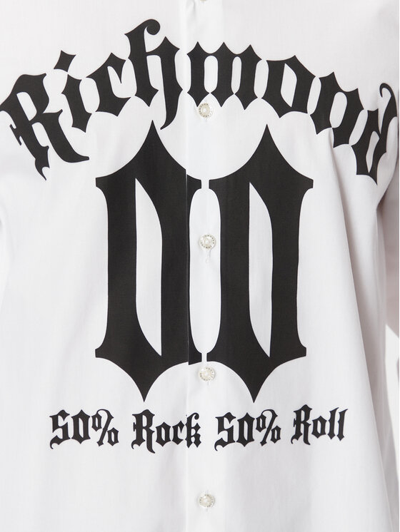 John Richmond John Richmond Košulja RMP23011CA Bijela Regular Fit