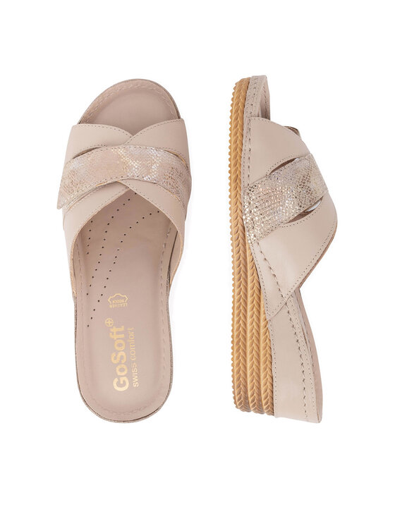 Go Soft Go Soft Şlapi ARC-2309-07 Bej