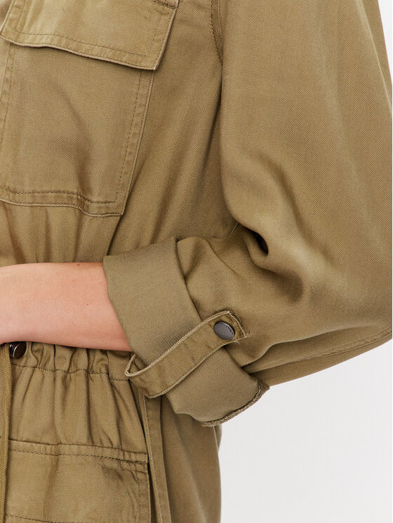 ONLY ONLY Демісезонний плащ 15271627 Зелений Regular Fit