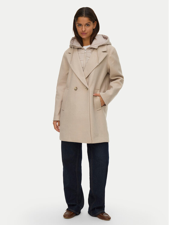 Vero Moda Vero Moda Kevad-sügis mantel Grace 10332379 Beež Regular Fit
