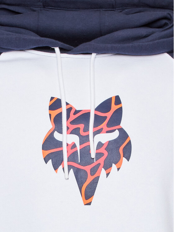 Felpa Ryvr Raglan 008 Bianco Standard Fit