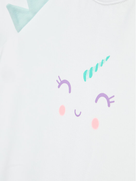 United Colors Of Benetton United Colors Of Benetton Body da neonato 3P4ZAB001 Bianco Regular Fit