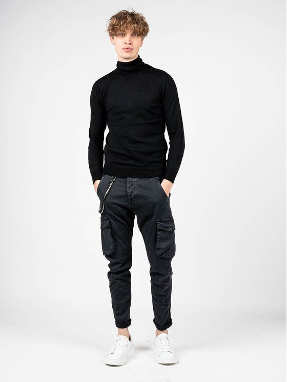 Xagon Xagon Maglione A22081 & ELV18 Nero Regular Fit