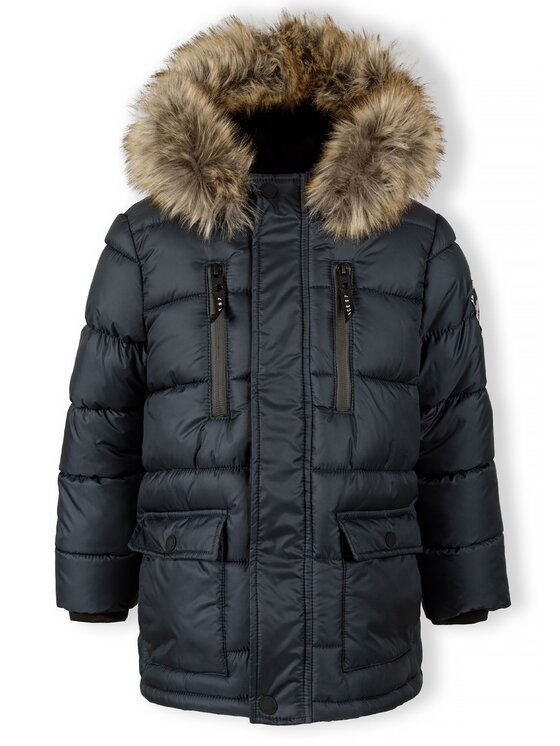 minoti minoti Kurtka zimowa 19coat54C Granatowy Regular Fit