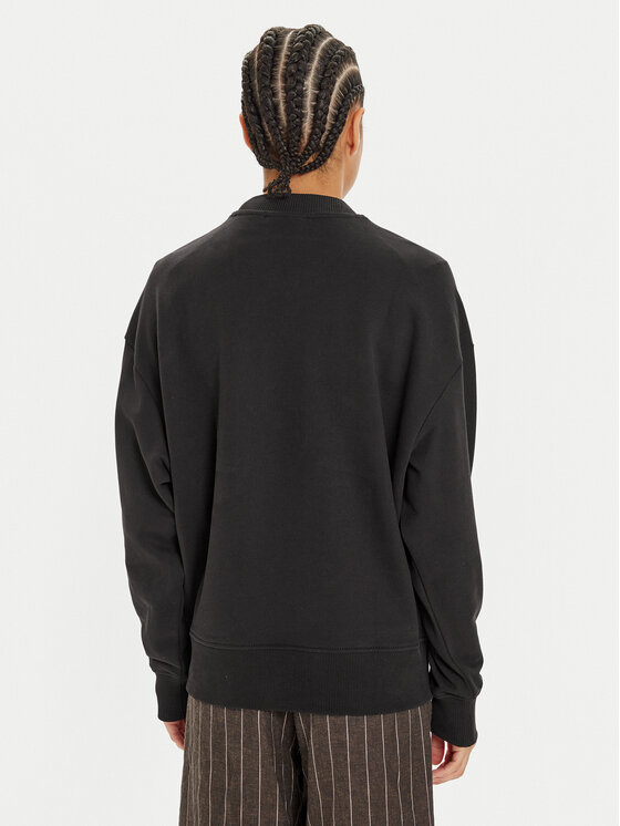 Calvin Klein Jeans Calvin Klein Jeans Μπλούζα Monologo J20J224177 Μαύρο Regular Fit