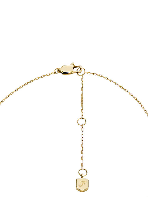 Fossil Fossil Σετ κολιέ και σκουλαρίκια Nk Er Glitz Set JF04815SET Χρυσό