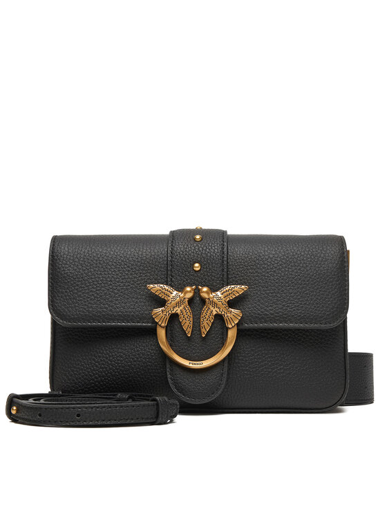 PINKO PINKO Geantă Love One Mini Slouchy Fl Al 25-26 104340 A2OX Negru