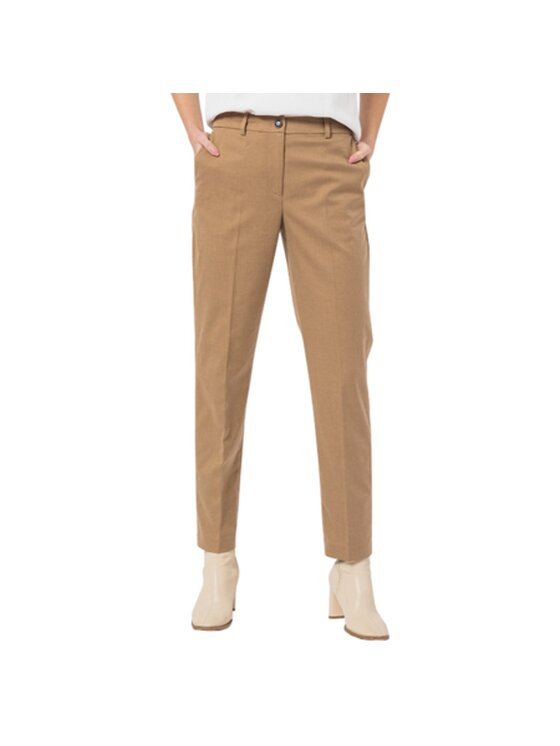 Tommy Hilfiger Tommy Hilfiger Spodnie materiałowe CHINOSY CORE SUITING Brązowy Slim Fit