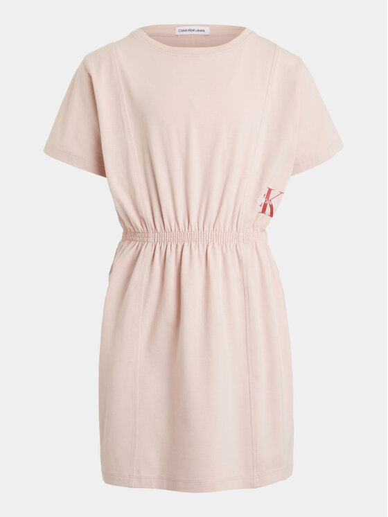 Calvin Klein Jeans Calvin Klein Jeans Rochie de zi Monogram IG0IG02473 D Roz Regular Fit