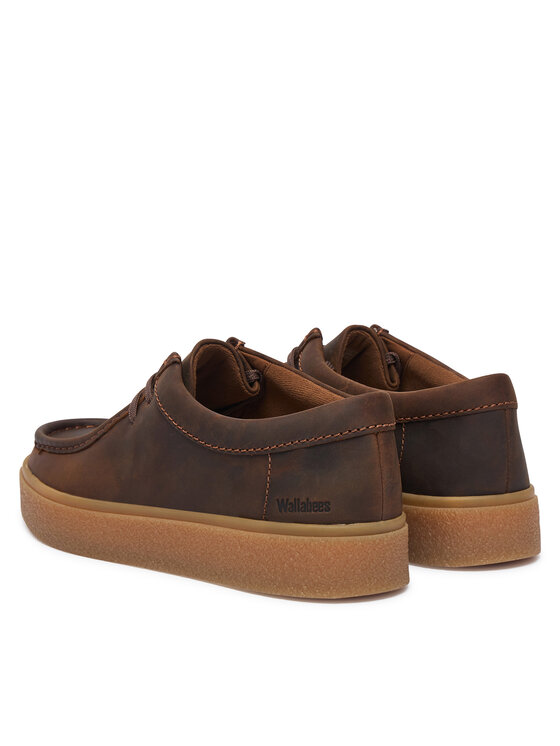 Clarks Clarks Półbuty Boxbee Walla 26328023 Brązowy