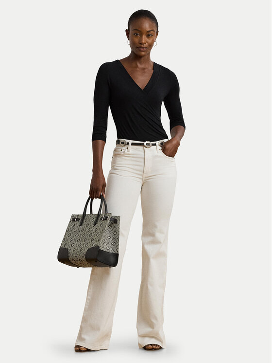 LAUREN RALPH LAUREN Lauren Ralph Lauren Särkpluus 200824366001 Must Slim Fit