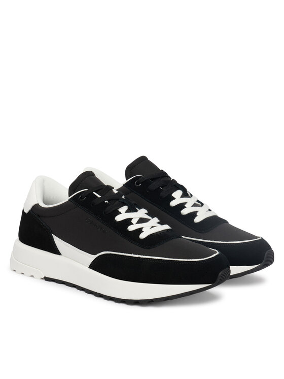 Calvin Klein Calvin Klein Sportcipők City Runner Laceup Ny Mix HM0HM02144 Fekete