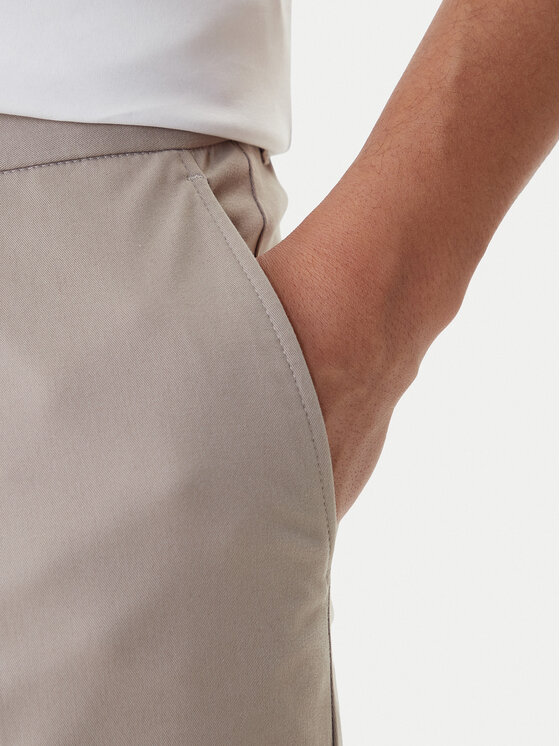 BOSS BOSS Medžiaginės kelnės C-Genius 50555035 Smėlio Slim Fit